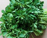 A picture of step 1 of Green Fenugreek leaves saag/ Methi saag ☘️☘️💚.