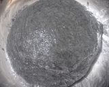 Foto langkah ke 5 dari resep Pandan Charcoal Sourdough Bread (88% - Oven Tangkring).