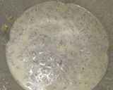 A picture of step 4 of Dark thandai smoothie.