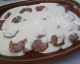 Foto del paso 5 de la receta: Solomillo de cerdo al Roque🧀💙