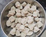 'स्पाइसी सोया चंक्स'(Spicy Soya Chunks Recipe in hindi) रेसिपी चरण 2 फोटो