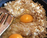 Foto del paso 4 de la receta: Brochetas de salmón rápidas con arroz, también express!