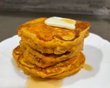A picture of step 8 of Pumpkin Pancakes.
