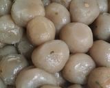 Foto langkah ke 3 dari resep Baso aci isi bumbu pecel.