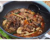 Foto langkah ke 11 dari resep Tuna Jamur Kecap Pedas.