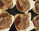 Φωτογραφία βήματος 5 της συνταγής Banana-Muffins «Μισό-Μισό»με αλεύρι ολικής και αλεύρι βρώμης