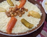 A picture of step 7 of Couscous for Charity with Red Sauce (Savory and Sweet).