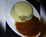 A picture of step 1 of Da wuwar couscous wara wara.