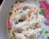 A picture of step 4 of Cocoyam and Fish soup.