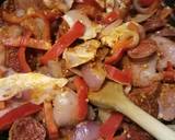 Chorizo and chicken wrap recipe step 2 photo
