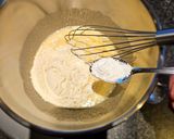 A picture of step 2 of Lemon madeleines🍋.