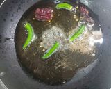 A picture of step 1 of Aloo capsicum.