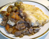 Foto del paso 8 de la receta: Steak and kidney pie (Pastel de carne de ternera y riñones)