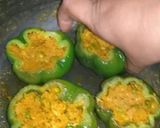 ছানা ভরা বেল পেপার (Chana bhoa bell pepper recipe in bengali) রেসিপির ধাপ 3 ছবি