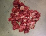 Gambar langkah 2 resipi Daging goreng berlado.