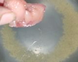 A picture of step 1 of Chicken Moong Daal Khichdi.