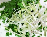 Hình bước làm 3 của món Cháo Nấm Rơm Nấu Thịt Nạc