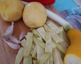 Udźce kurczaka na warzywach krok przepisu 2 zdjęcie
