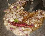 A picture of step 3 of Chatpata poha.