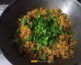 A picture of step 6 of Maharashtrian Phodnicha Masala Bhat.