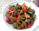 Foto langkah ke 4 dari resep Kikil Lombok Ijo.