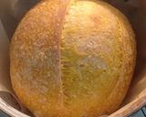 Foto langkah ke 24 dari resep Kunyit Swirl Sourdough Bread.
