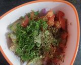 A picture of step 4 of Healthy and yummy sweet potatoes chaat.
