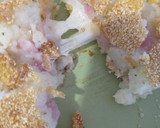 Foto del paso 7 de la receta: Bombas de papas crocantes sin tacc rellenas de jamón y queso