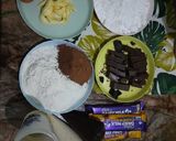 Foto langkah ke 1 dari resep Triple Chocolate Brownies.