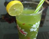 A picture of step 4 of Green Mango Juice.