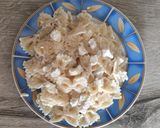 2044. Farfalle tészta sós sajttal 😋 recept fázis 4 fotója