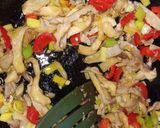 Foto del paso 4 de la receta: Salteado de arroz y hongos gírgolas