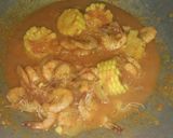Foto langkah ke 5 dari resep Udang Jagung Saus Padang.
