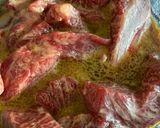 A picture of step 6 of Stir-Fried Beef with Ginger and Green Onion.