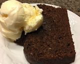 A picture of step 8 of Brownie Banana Bread.