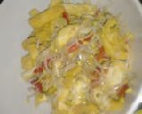 Foto langkah ke 4 dari resep Toge tumis campur tahu.