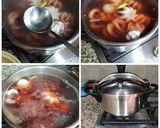 Foto del paso 2 de la receta Arroz bomba caldoso de pulpitos y tiras de piquillo