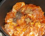 Foto del paso 7 de la receta: Pollo a la nuez moscada