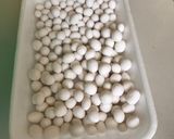Hình bước làm 1 của món Trà sữa trân châu trắng - trà túi lọc