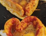 A picture of step 2 of Sausage 🌭 Eggs 🥚 Heart.