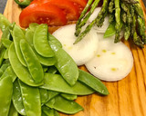 Foto del paso 2 de la receta: Parrillada de verduras con tapenade de aceitunas y almendras