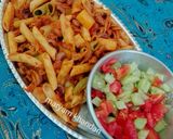 عکس مرحله 4 از دستور ماکارونی با سویا و لوبیا چشم بلبلی