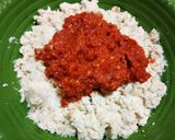 Foto langkah ke 2 dari resep Pepes Tahu & Udang.