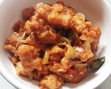 Foto langkah ke 5 dari resep Cumi saus asam manis pedas.
