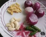 A picture of step 4 of Raw banana kofta curry(kacche kele ke kofte).