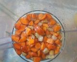 A picture of step 2 of Mixed fruit juice.