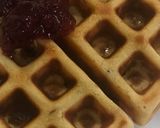 Foto del paso 2 de la receta: Wafles con arándanos y aceite de coco