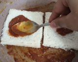 A picture of step 5 of Bread lasagna with noodles.