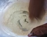 A picture of step 2 of Rajasthani ghevar.