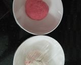 Hình bước làm 2 của món Bánh bao chay hoa hồng
